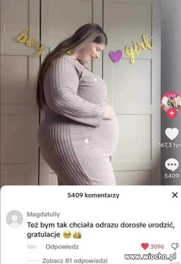 Duży bombelek.