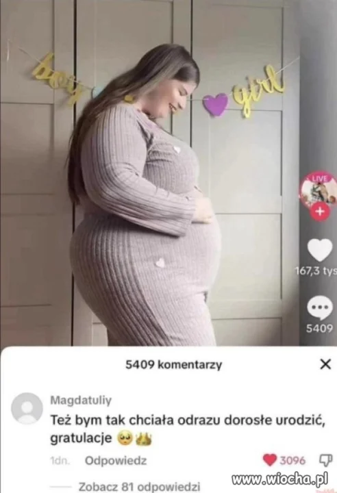 Duży bombelek.