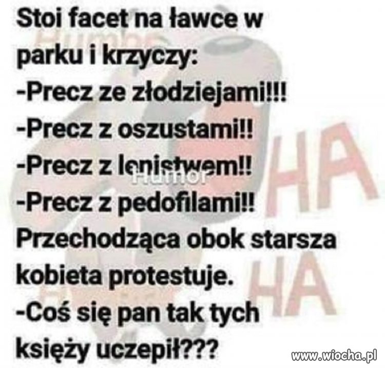 ...z przyzwyczajenia