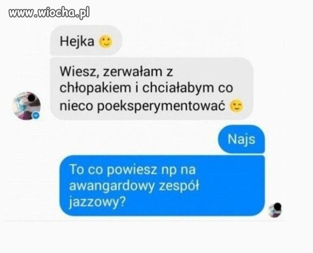Niech kombinuje, póki młoda