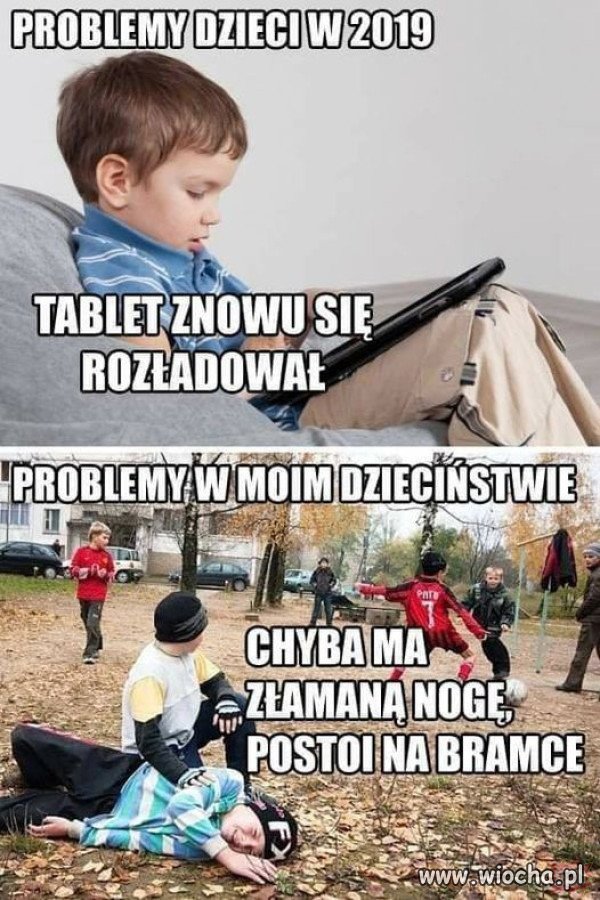 Kiedyś i dziś.