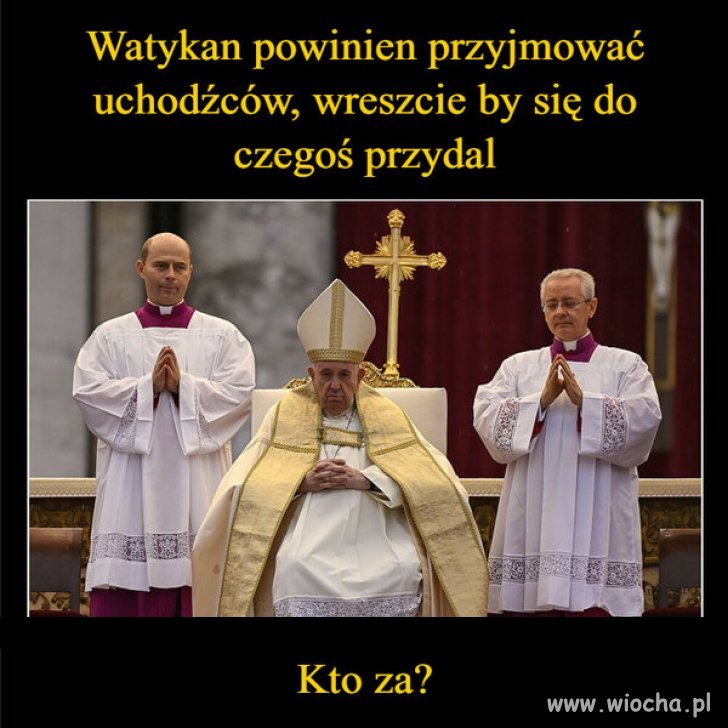 Ależ przyjmuje. Pod warunkiem, że noszą koloratkę.