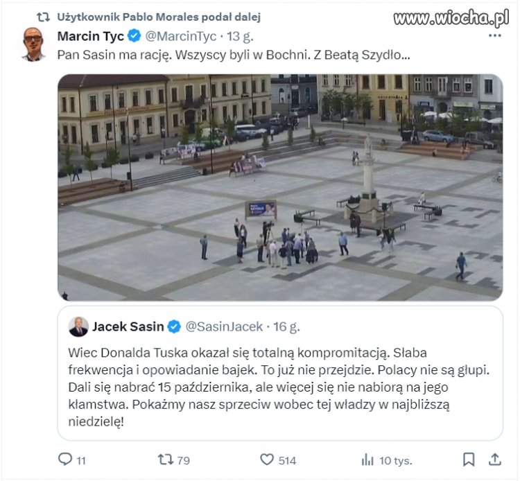 Sasin ma rację - Polacy nie są głupi.