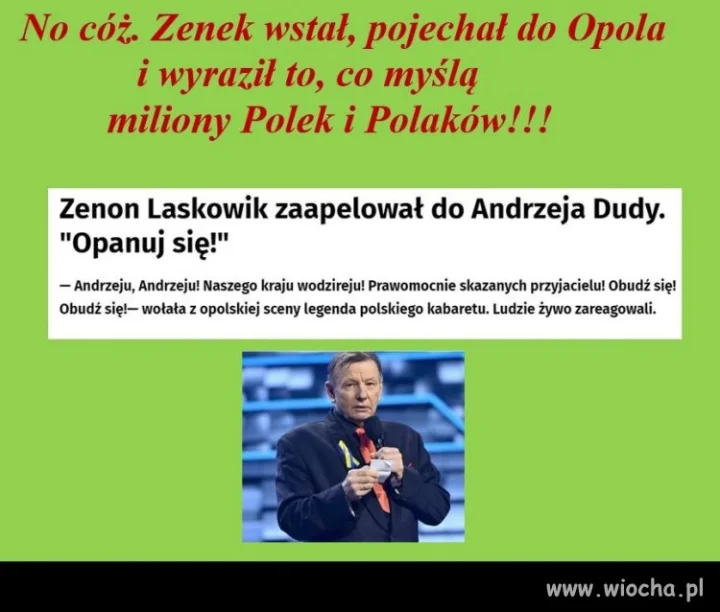 Brawa dla Zenka !