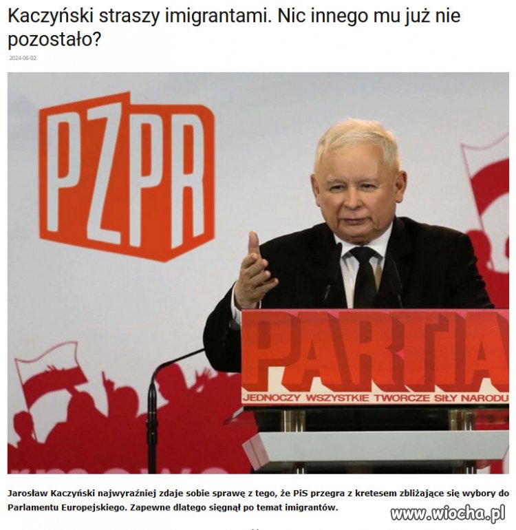 "Krasnal ogrodowy" już całkiem zwariował?
