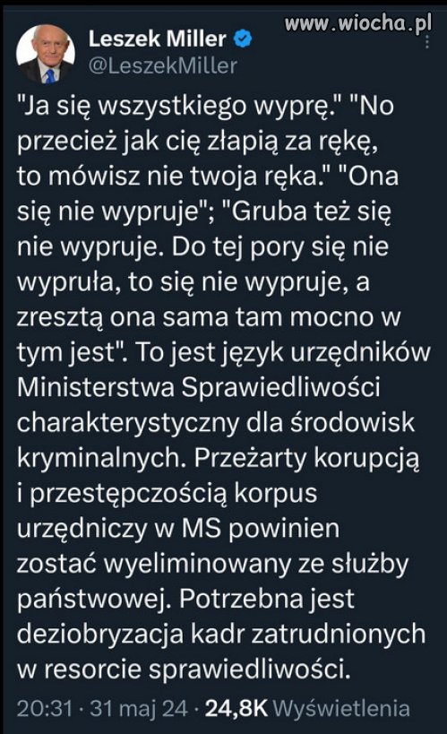 Oni się już nie podniosą. Ziobro i jego chłopaków mamy z głowy.