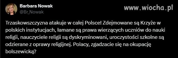 Sądząc po tym jak ona wyje