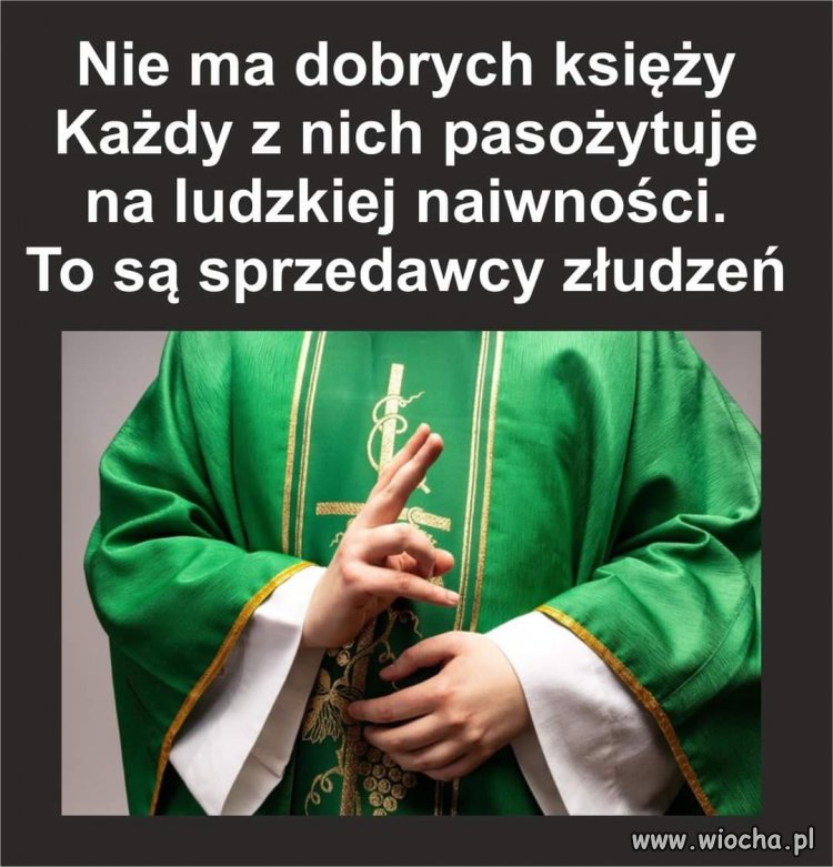 Taka prawda. Oni wszyscy kłamią. Sami w to nie ...