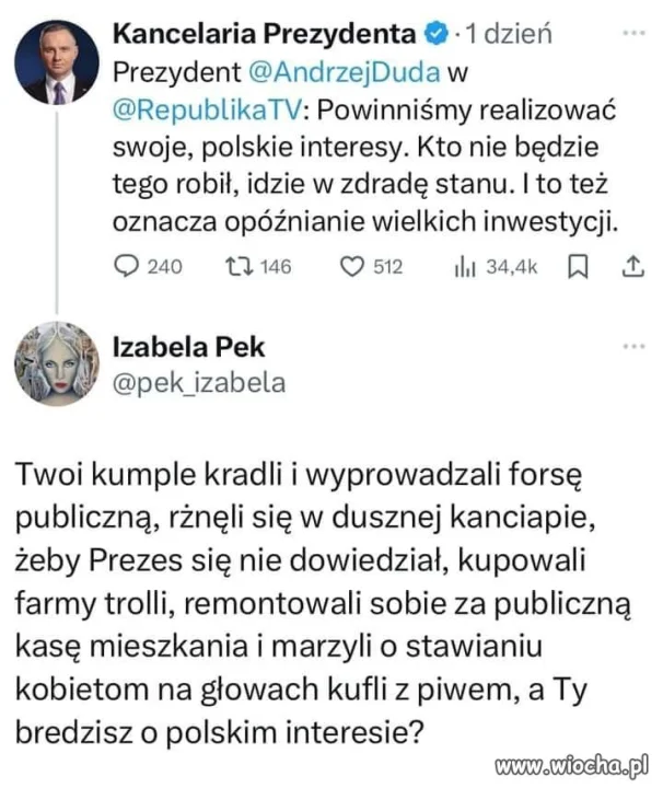 Takie jak np. polskie narodowe szwalnie...