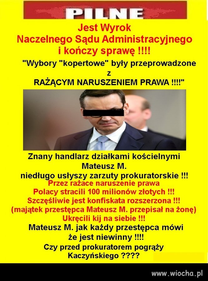 Panie prokuratorze, proszę potraktować to coś tak 