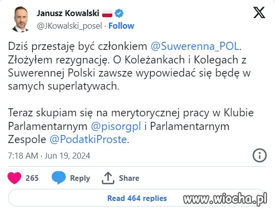 Janusz zdradza Zbyszka