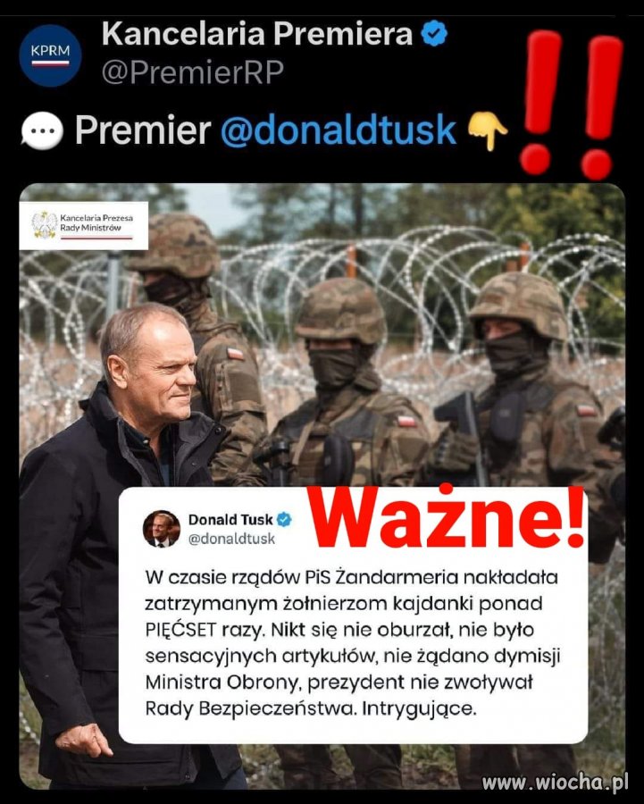 Wszyscy wiemy, że pisowska hipokryzja nie ma granic 