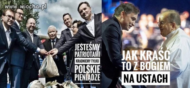 Patriotycznie, z bogiem na ustach