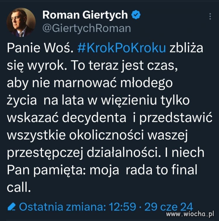 Dobry adwokat udziela dobrych rad ...