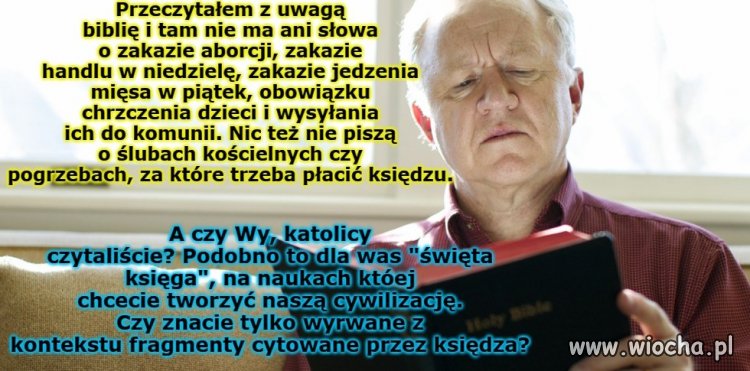 Czytała Pani Pismo Święte?