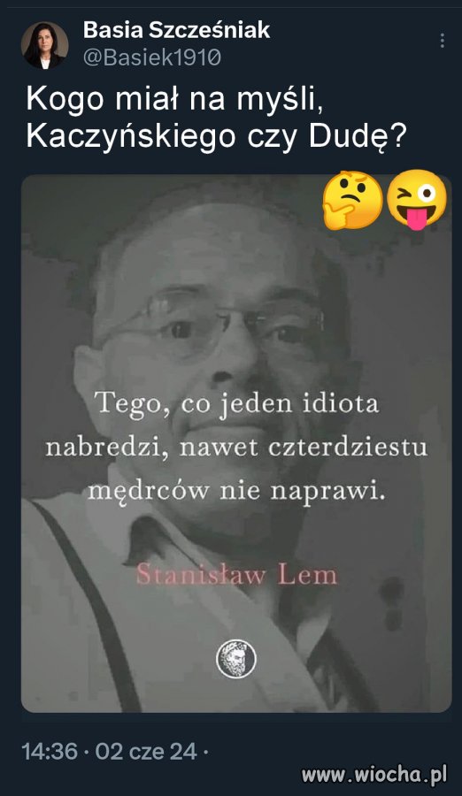 Obstawiajcie !  Który bardziej bredzi ?