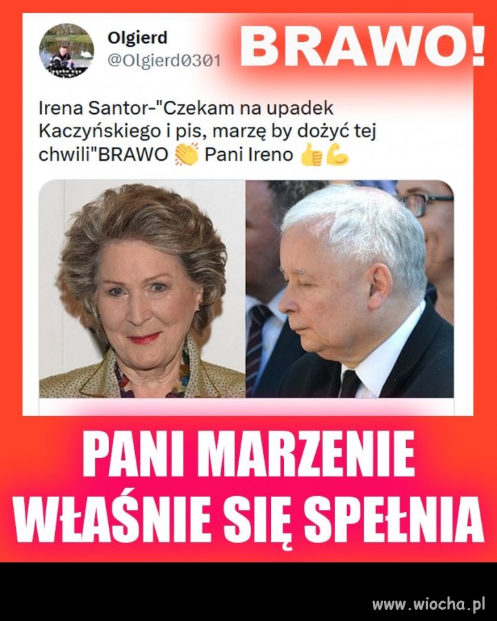 Brawa dla pani Ireny ...