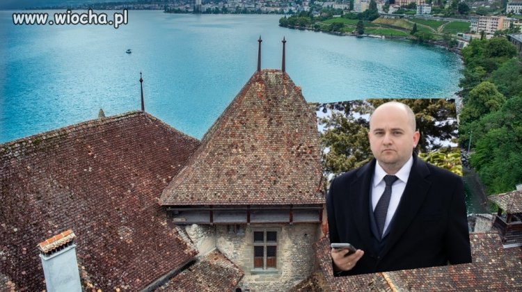 Wypłynęło zdjęcie Mateckiego na dachu 