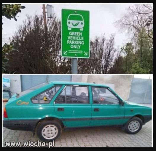 Gdzie z tą białą Teslą się pchasz!
