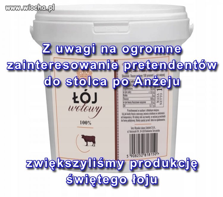 W ramach przygotowań do wyborów.