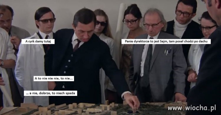 Głupek na dachu