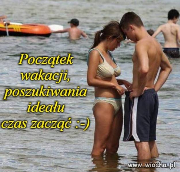 Nad morzem, na basenie, nad jeziorem...