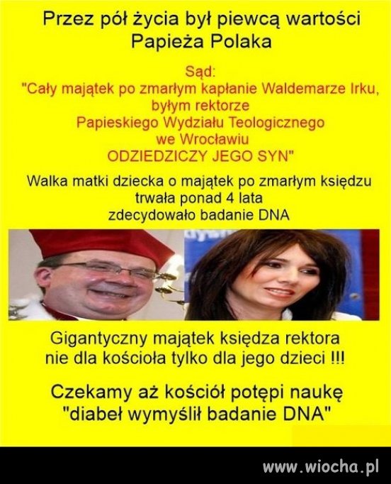 No jak tak można okradać święty kościół !