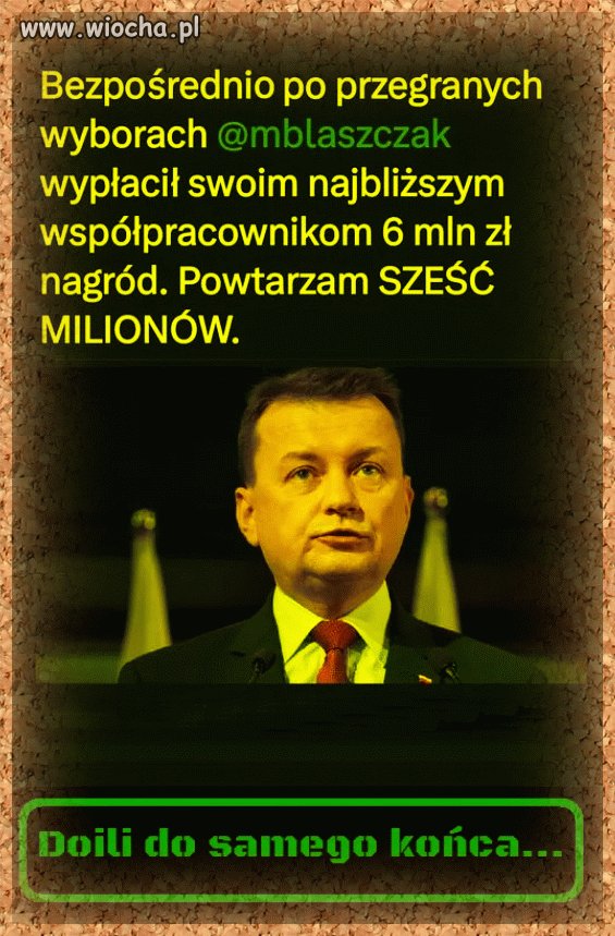 Jakim to trzeba być ścierwem?