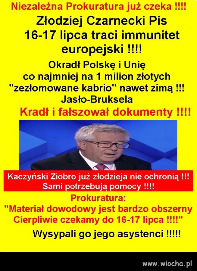 No i wreszcie bezczelny cwaniaczek i oszust się ..