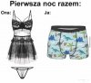 Kupuje bieliznę za 300 zł, aby facetowi