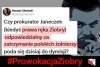 Zabetonowana prokuratura Ziobro to piąta kolumna adekwatnie jak neosędziowie.