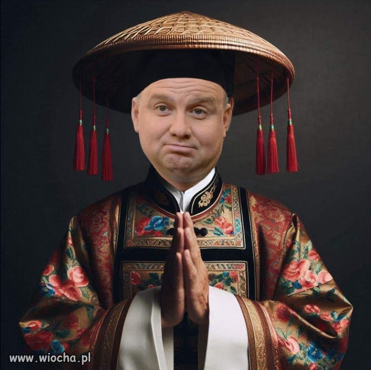 Duda wrocil z Chin...nieco odmieniony!
