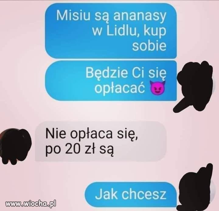 Szybko to sobie policzył 