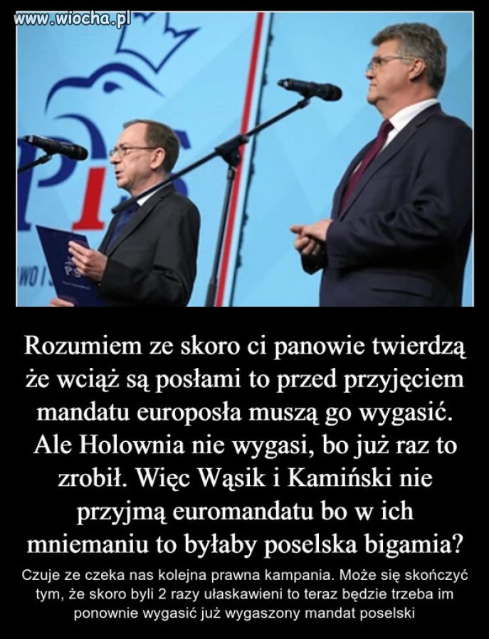 Bigamiści sekty PiSu...to cnota!