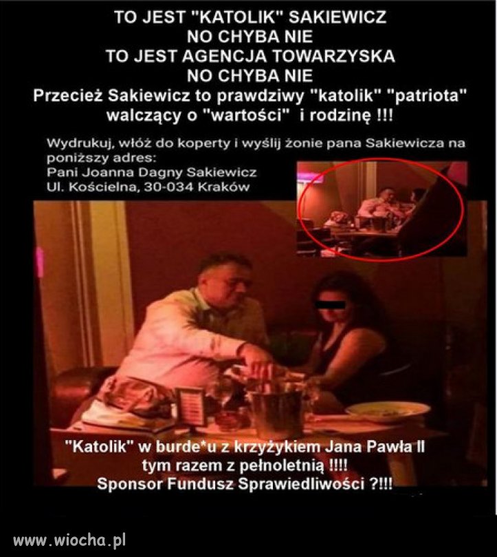 Sakiewicz to prawdziwy "katolik" i "patriota" - 