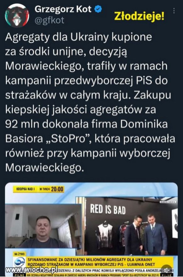 Złodziejstwo, afery, wały i ustawki, tak rzadził PiS!