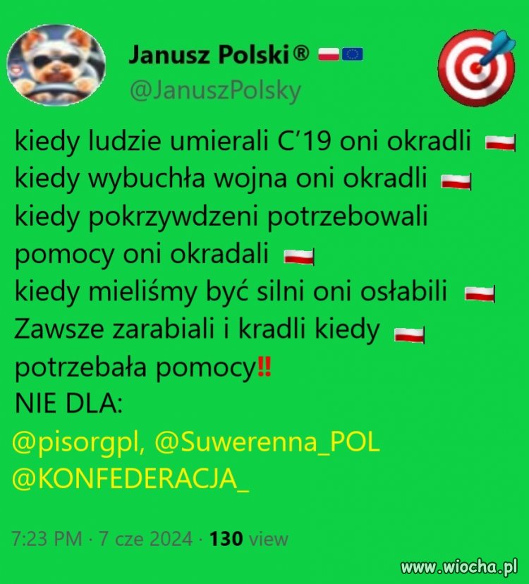 Zawsze zarabiali i kradli, kiedy Polacy potrzebowali pomocy!