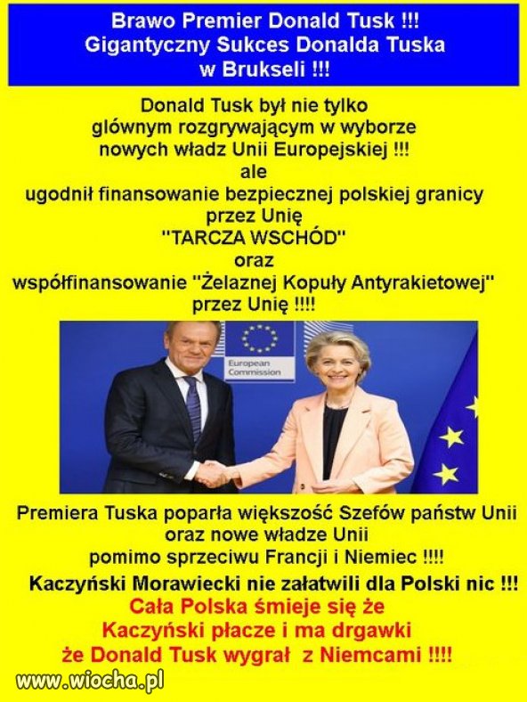 Odpowiedni człowiek na odpowiednim miejscu, dla dobra Polski!