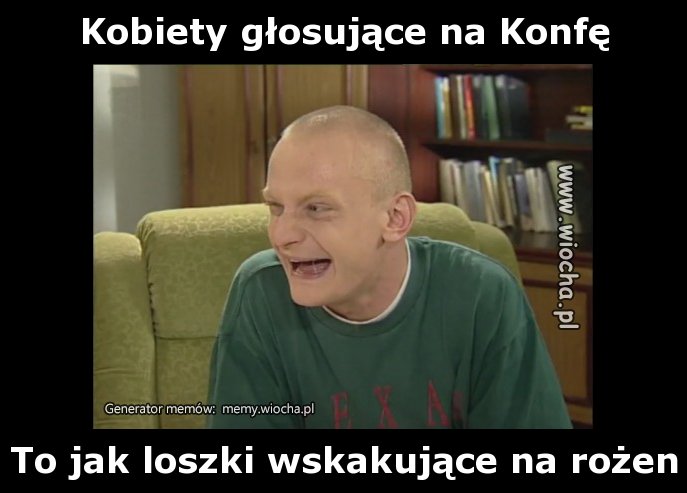 Kobiety głosujące na Konfę