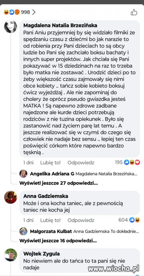 O pewnej"tancerce". 