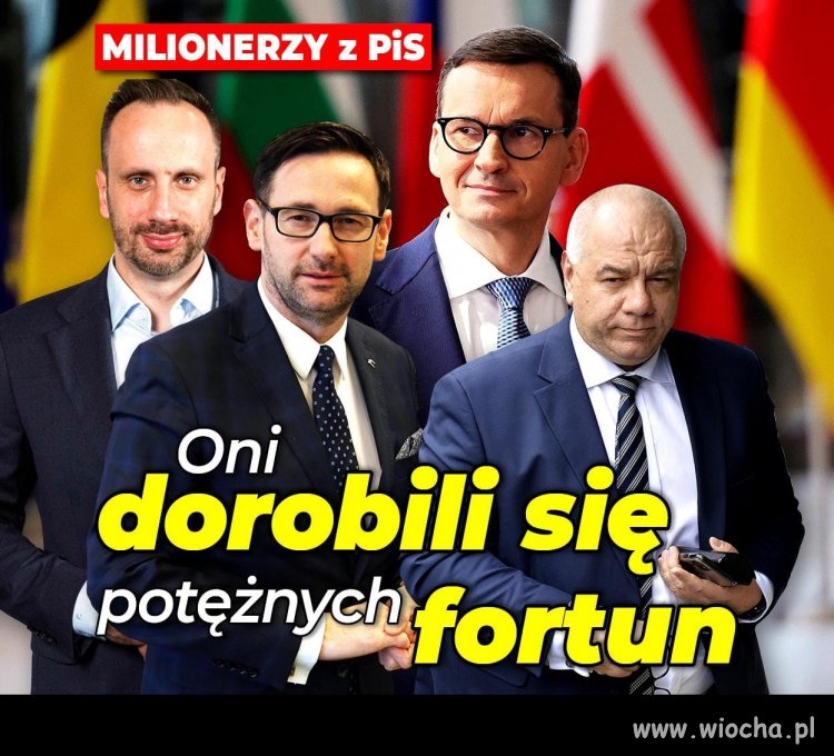 Polko i Polaku, te ich miliony są z pieniędzy ...