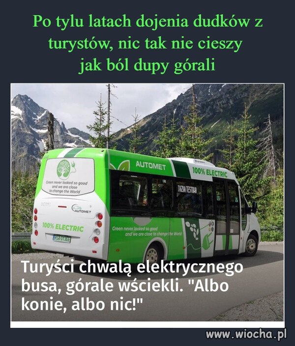 Górale mają problem, a mnie to cieszy ...