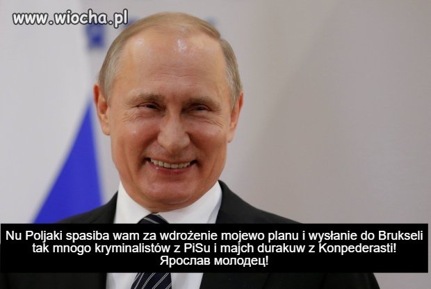 Tymczasem Putin po ogłoszeniu wyników wyborczych!