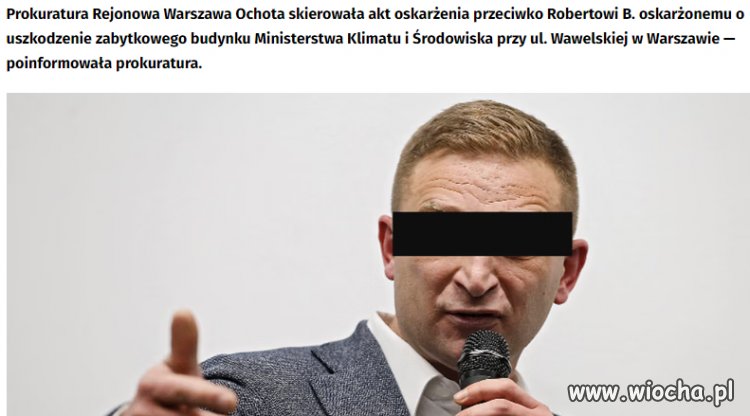 Już nie Bąkiewicz, a Robert B.