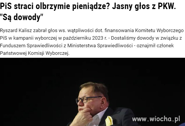 To byłby ciężki test wierności w pisie