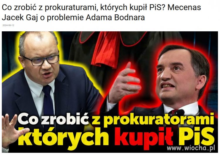 Bez litości dla ludzi Ziobry.