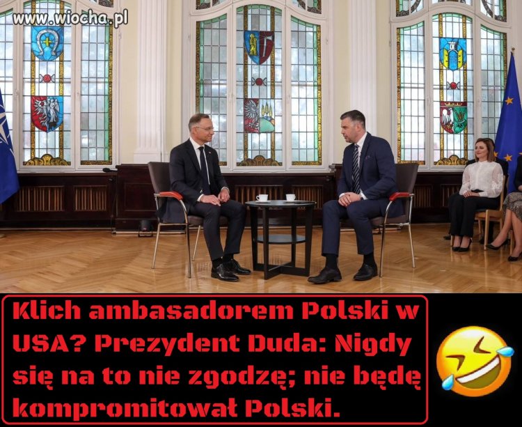Anżej ty już dawno kompromitujesz Polskę