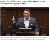 Mentzen popiera lewicowe poglądy PiS...