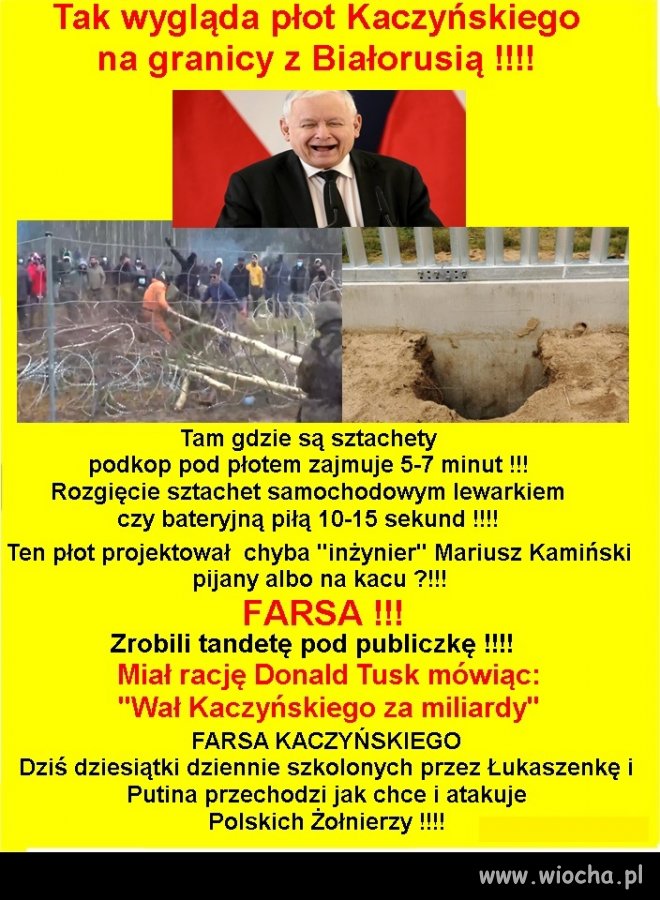 To była słomiana inwestycja pod publiczkę i po to,