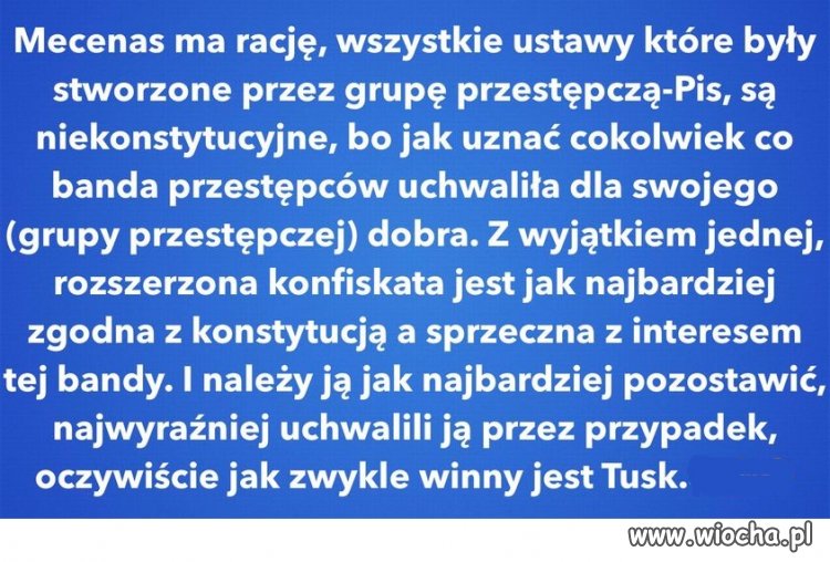 Sami na siebie uchwalili
